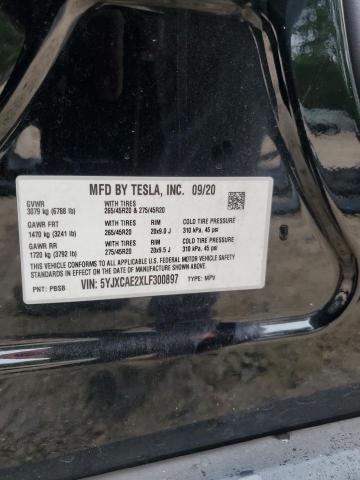 Продаж на аукціоні авто 2020 Tesla Model X, vin: 5YJXCAE2XLF300897, номер лоту: 80288885
