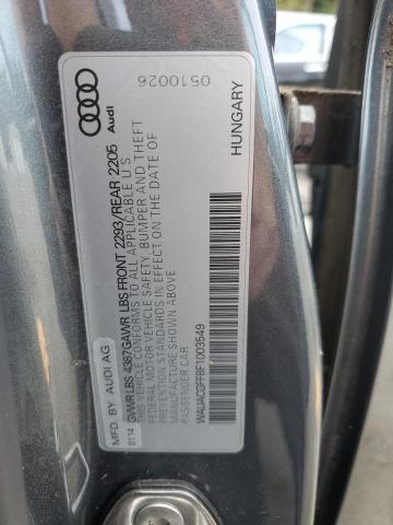 Aukcja sprzedaży 2015 Audi A3 Premium, vin: WAUACGFF8F1003549, numer aukcji: 81886205