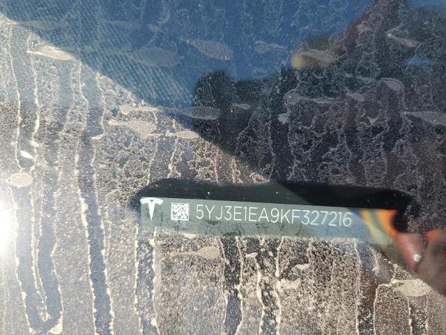 84443195 :رقم المزاد ، 5YJ3E1EA9KF327216 vin ، 2019 Tesla Model 3 مزاد بيع