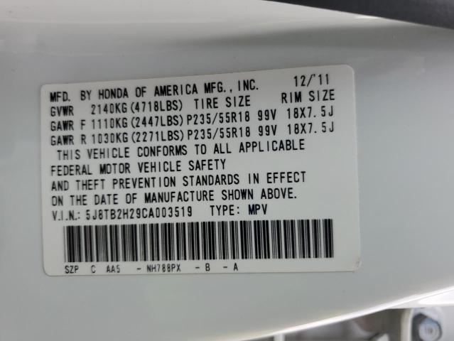Продаж на аукціоні авто 2012 Acura Rdx, vin: 5J8TB2H29CA003519, номер лоту: 80564145