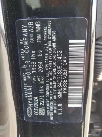 2025 Hyundai Elantra მანქანა იყიდება აუქციონზე, vin: KMHLS4DG1SU911452, აუქციონის ნომერი: 80389405