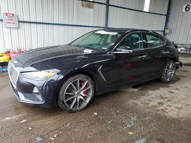2020 Genesis G70 Prestige მანქანა იყიდება აუქციონზე, vin: KMTG34LE5LU054087, აუქციონის ნომერი: 83819985