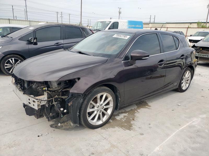 70882295 :رقم المزاد ، JTHKD5BH7C2090090 vin ، 2012 Lexus Ct 200 مزاد بيع