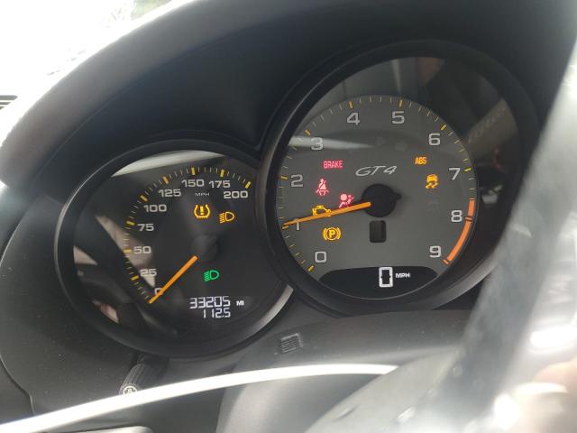 80369575 :رقم المزاد ، WP0AC2A82GK197098 vin ، 2016 Porsche Cayman Gt4 مزاد بيع