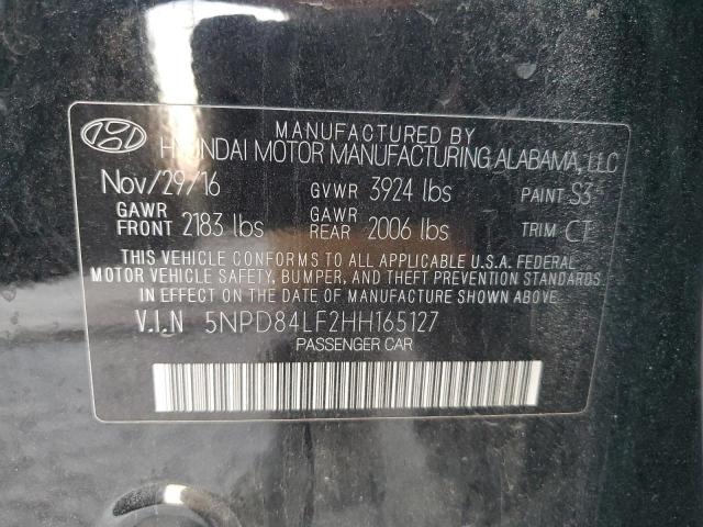 Aukcja sprzedaży 2017 Hyundai Elantra, vin: 5NPD84LF2HH165127, numer aukcji: 80489455