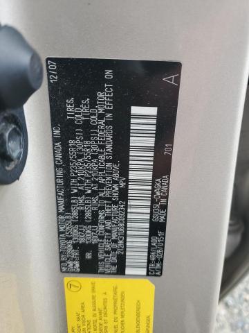 80154205 :رقم المزاد ، 2T2HK31U68C092342 vin ، 2008 Lexus Rx 350 مزاد بيع