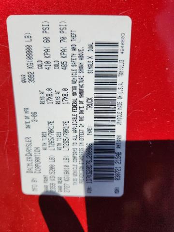 81330805 :رقم المزاد ، 1D7KS28D76J200906 vin ، 2006 Dodge Ram 2500 S مزاد بيع