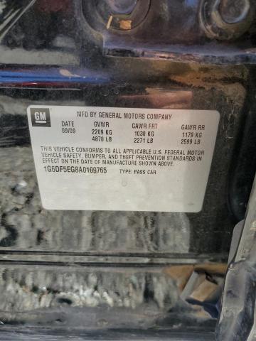 Aukcja sprzedaży 2010 Cadillac Cts, vin: 1G6DF5EG8A0109765, numer aukcji: 72024225