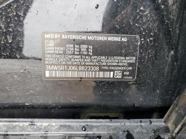 Aukcja sprzedaży 2020 Bmw 330i, vin: 3MW5R1J06L8B23308, numer aukcji: 71197665