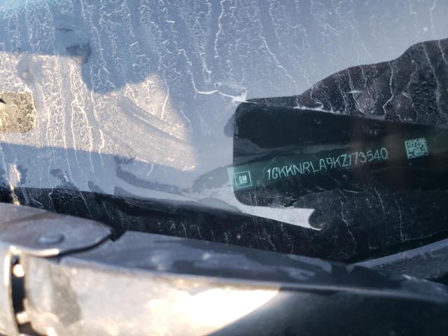 70578055 :رقم المزاد ، 1GKKNRLA9KZ173540 vin ، 2019 Gmc Acadia Sle مزاد بيع