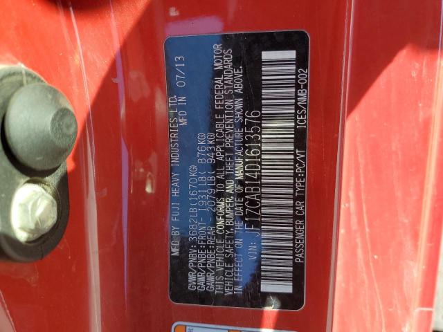 Aukcja sprzedaży 2013 Subaru Brz, vin: JF1ZCAB14D1613576, numer aukcji: 80733895