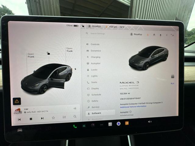 2018 Tesla Model 3 მანქანა იყიდება აუქციონზე, vin: 5YJ3E1EB1JF119497, აუქციონის ნომერი: 80073925