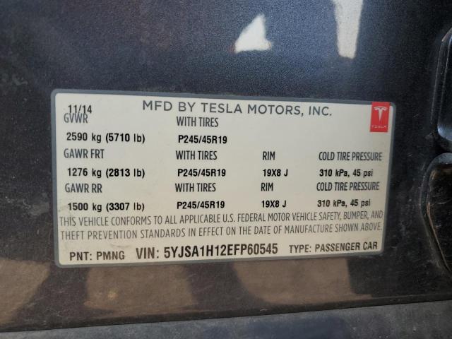 Продажа на аукционе авто 2014 Tesla Model S, vin: 5YJSA1H12EFP60545, номер лота: 71368035
