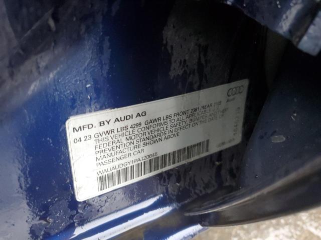 Продаж на аукціоні авто 2023 Audi A3, vin: WAUAUDGY1PA120645, номер лоту: 83799835