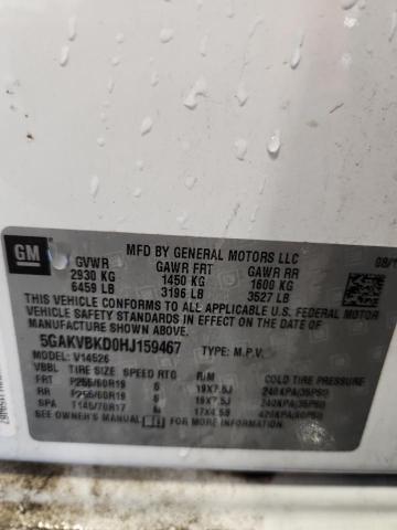 Продаж на аукціоні авто 2017 Buick Enclave, vin: 5GAKVBKD0HJ159467, номер лоту: 71886985