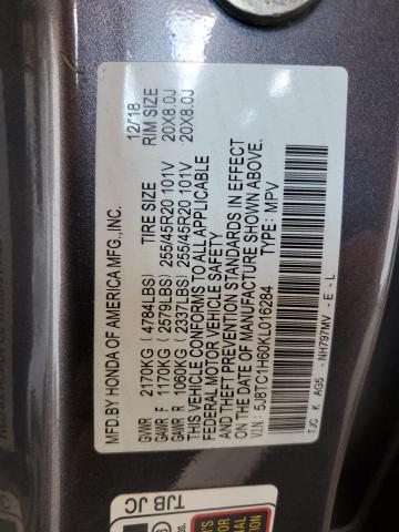Продажа на аукционе авто 2019 Acura Rdx, vin: 5J8TC1H60KL016284, номер лота: 72004195