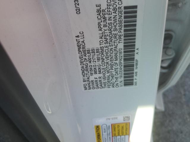 72016455 :رقم المزاد ، 19UDE4H25PA021870 vin ، 2023 Acura Integra مزاد بيع