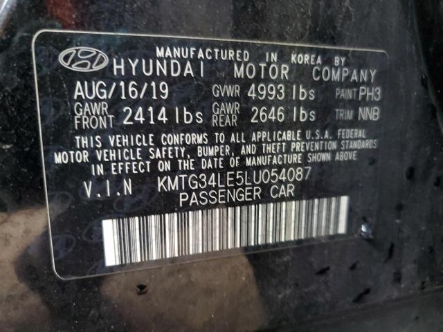 83819985 :رقم المزاد ، KMTG34LE5LU054087 vin ، 2020 Genesis G70 Prestige مزاد بيع