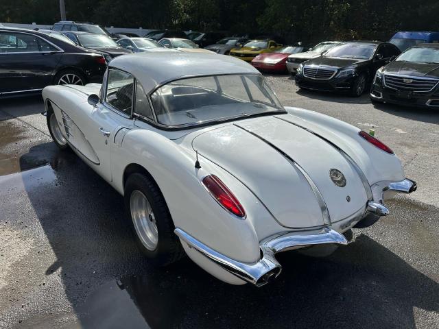 84818515 :رقم المزاد ، J58S108846 vin ، 1958 Chevrolet Corvette مزاد بيع