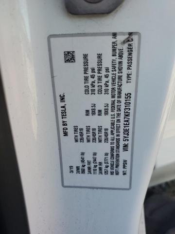 Aukcja sprzedaży 2019 Tesla Model 3, vin: 5YJ3E1EA7KF310155, numer aukcji: 71935115