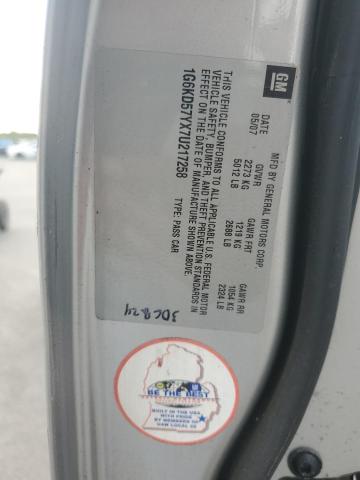 71353315 :رقم المزاد ، 1G6KD57YX7U217258 vin ، 2007 Cadillac Dts مزاد بيع