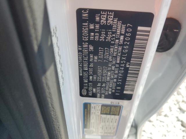 Продаж на аукціоні авто 2020 Kia Sorento, vin: 5XYPG4A5XLG620607, номер лоту: 81499825