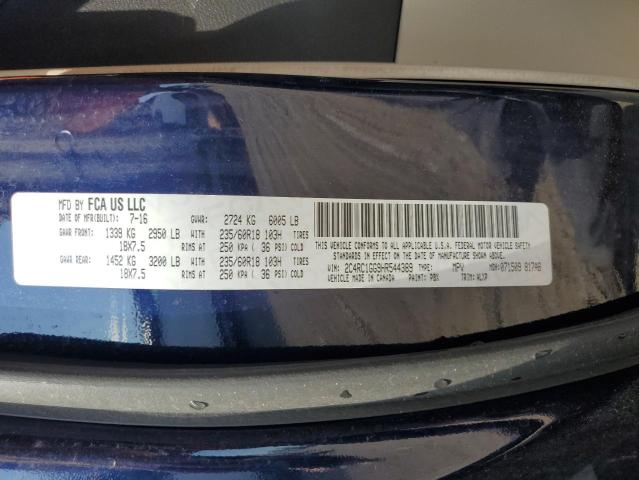 70741675 :رقم المزاد ، 2C4RC1GG9HR544389 vin ، 2017 Chrysler Pacifica مزاد بيع