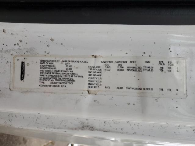 Продаж на аукціоні авто 2018 Freightliner Cascadia 1, vin: 1FUJGLDV3JLHJ9889, номер лоту: 90486385