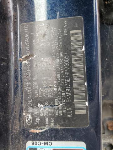 71310835 :رقم المزاد ، 5NMSH73E79H250057 vin ، 2009 Hyundai Santa Fe مزاد بيع