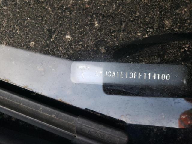 82160755 :رقم المزاد ، 5YJSA1E13FF114100 vin ، 2015 Tesla Model S مزاد بيع