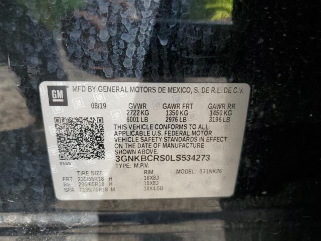 Продажа на аукционе авто 2020 Chevrolet Blazer, vin: 3GNKBCRS0LS534273, номер лота: 80173645
