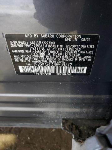 Продаж на аукціоні авто 2022 Subaru Forester P, vin: JF2SKAEC4NH509272, номер лоту: 81003135