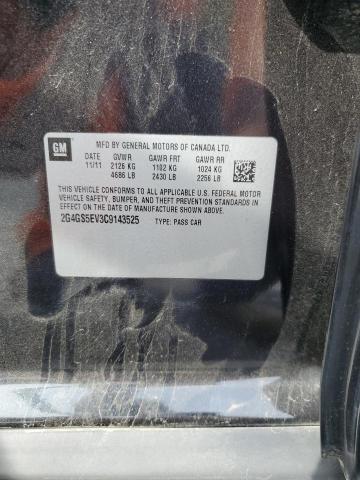 Aukcja sprzedaży 2012 Buick Regal, vin: 2G4GS5EV3C9143525, numer aukcji: 84006435