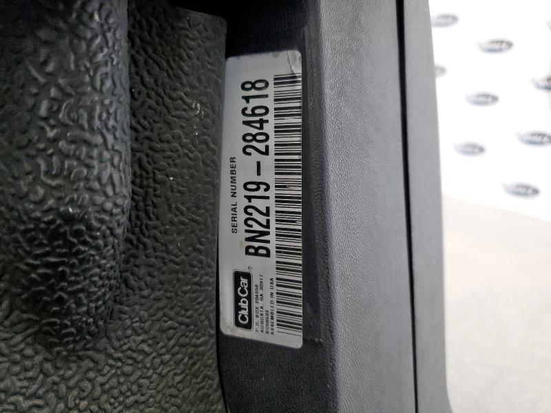 2022 Club Car Tempo Fla მანქანა იყიდება აუქციონზე, vin: BN2219284618, აუქციონის ნომერი: 84657505