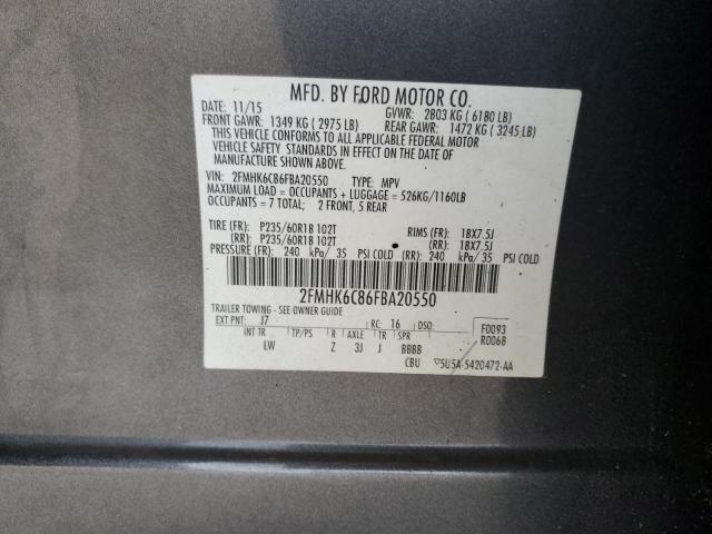Продаж на аукціоні авто 2015 Ford Flex, vin: 2FMHK6C86FBA20550, номер лоту: 70916145