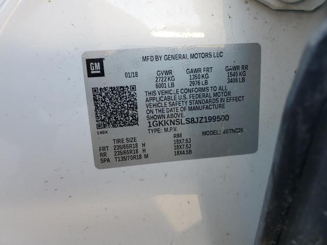 Продажа на аукционе авто 2018 Gmc Acadia, vin: 1GKKNSLS8JZ199500, номер лота: 70225255