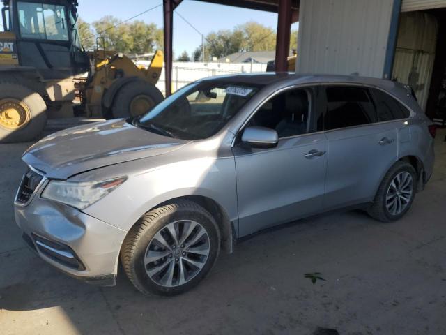 2016 Acura Mdx Technology მანქანა იყიდება აუქციონზე, vin: 5FRYD4H43GB016466, აუქციონის ნომერი: 83762375