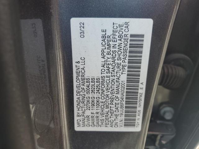 Aukcja sprzedaży 2022 Acura Tlx Tech A, vin: 19UUB6F54NA002001, numer aukcji: 84543375