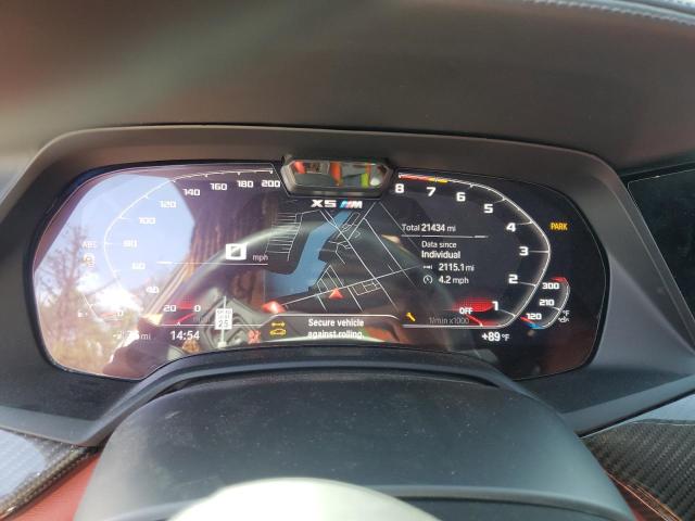 Продаж на аукціоні авто 2022 Bmw X5 M, vin: 5YMJU0C02N9L56562, номер лоту: 72061205