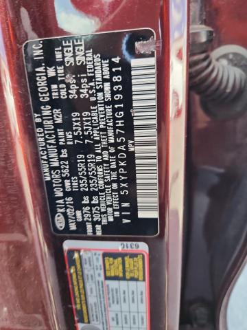 Aukcja sprzedaży 2017 Kia Sorento Sx, vin: 5XYPKDA57HG193814, numer aukcji: 70916025