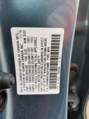 Aukcja sprzedaży 2016 Honda Cr-v Exl, vin: 2HKRM4H76GH724888, numer aukcji: 71546445