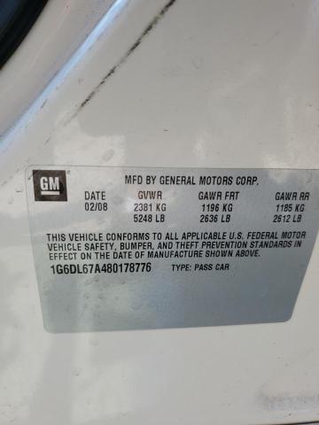 82033805 :رقم المزاد ، 1G6DL67A480178776 vin ، 2008 Cadillac Sts مزاد بيع