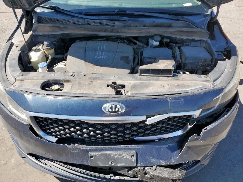 2016 Kia Sedona Lx მანქანა იყიდება აუქციონზე, vin: KNDMB5C16G6097676, აუქციონის ნომერი: 84258455