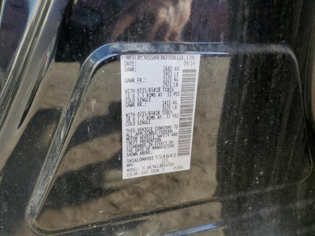 2014 Infiniti Qx60 მანქანა იყიდება აუქციონზე, vin: 5N1AL0MM8EC554641, აუქციონის ნომერი: 84703105