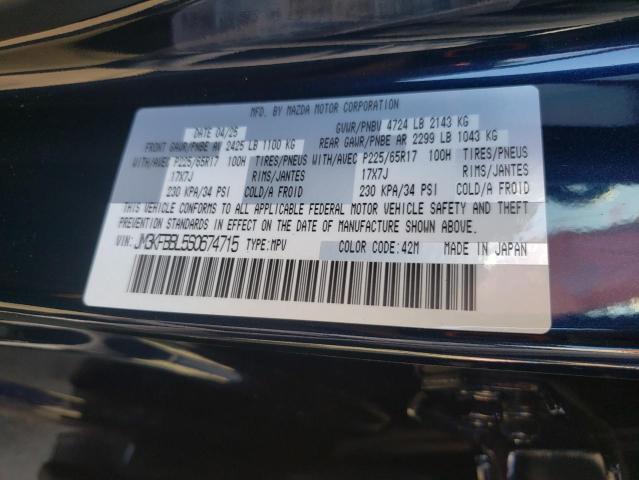 Продажа на аукционе авто 2025 Mazda Cx-5, vin: JM3KFBBL5S0674715, номер лота: 80679325
