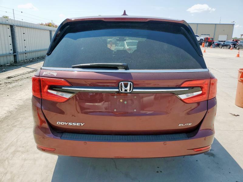 80560655 :رقم المزاد ، 5FNRL6H95MB016304 vin ، 2021 Honda Odyssey Elite مزاد بيع