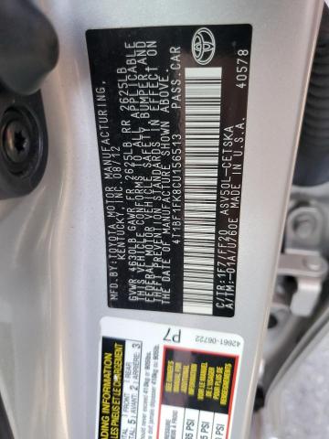 Продажа на аукционе авто 2012 Toyota Camry Base, vin: 4T1BF1FK8CU156513, номер лота: 83992725