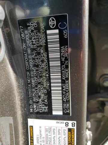 72057455 :رقم المزاد ، JTNB11HKXJ3034945 vin ، 2018 Toyota Camry L مزاد بيع