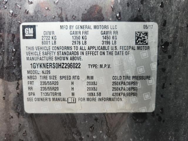 Aukcja sprzedaży 2017 Cadillac Xt5 Premiu, vin: 1GYKNERS0HZ296022, numer aukcji: 81147265