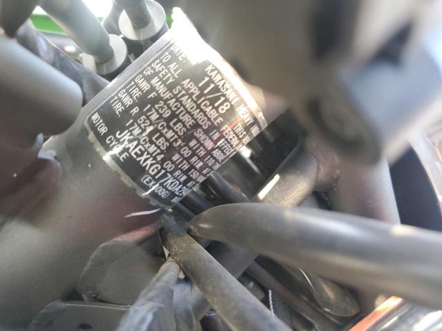 2019 Kawasaki Ex400 მანქანა იყიდება აუქციონზე, vin: JKAEXKG17KDA29497, აუქციონის ნომერი: 71510215